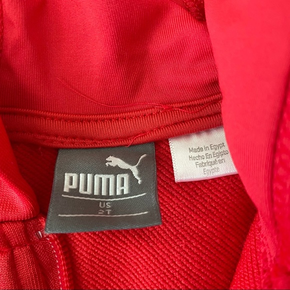 Puma Toddler Girl Short Sleeve Hoodie Dress Size 2T - Picture 7 of 10